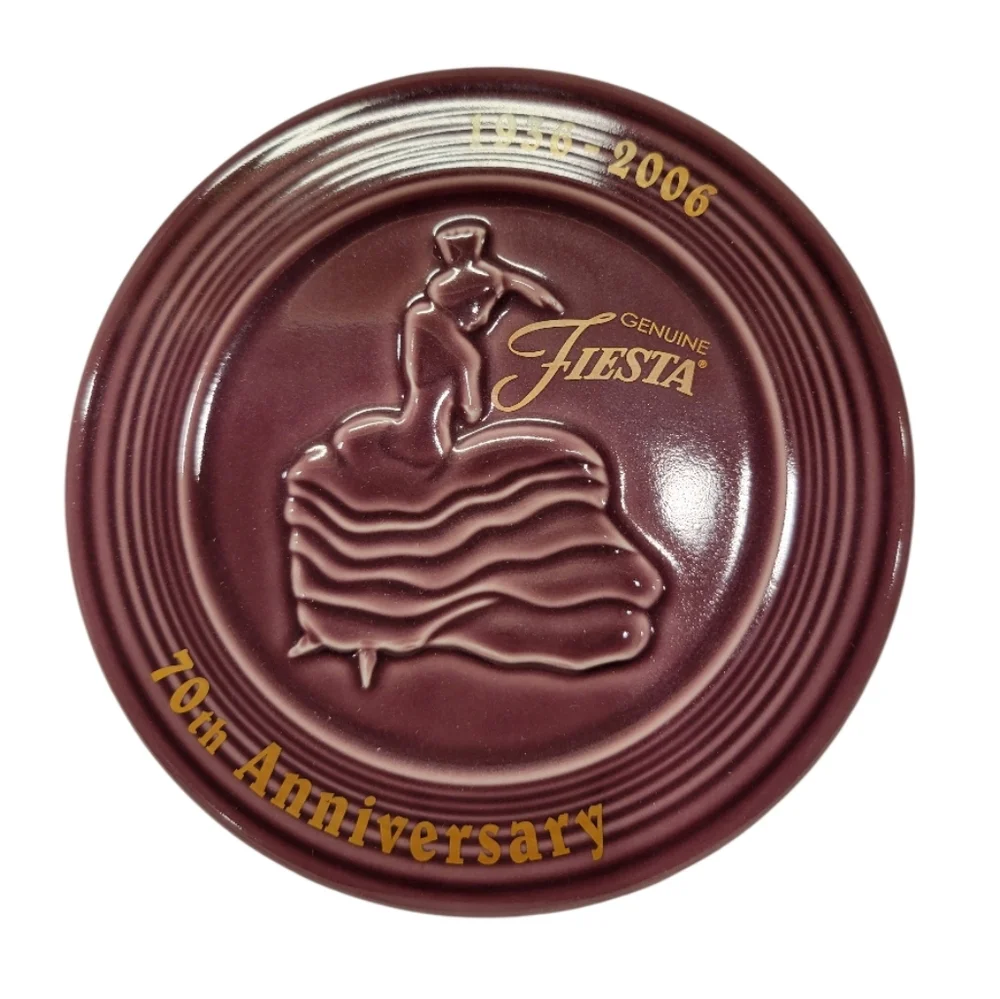 FIESTA Retired Trivet Anniversary Heather